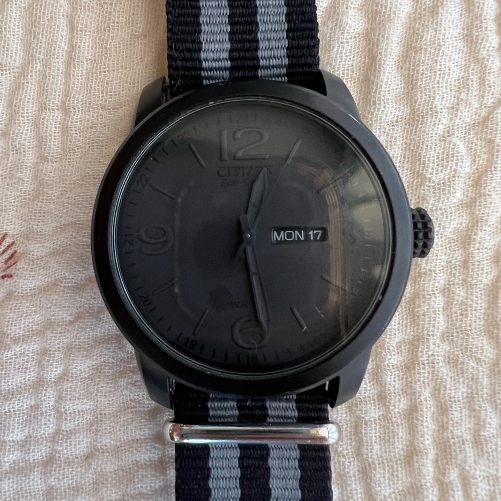 Men’s Citizen Eco-Drive BM8475-00F Black Watch